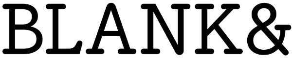 Blank& logo